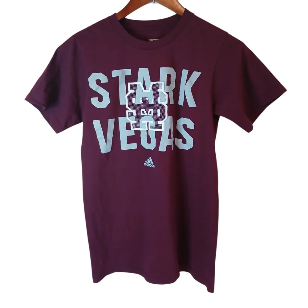Adidas Mississippi State Stark Vegas t-shirt Women's size small